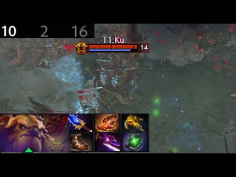 Kuku - Earthshaker | T1 vs Undying  (game 1) BO2 | The International 2021