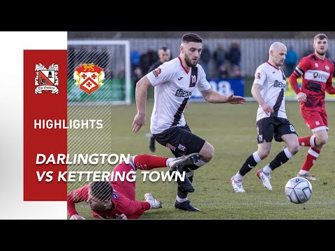 Darlington 0-1 Kettering Town - National League North - 2021/22