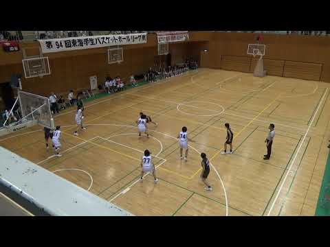 【大学バスケ】名古屋経済大学　対　静岡産業大学　第94回東海学生バスケットボールリーグ戦　１部リーグ女子