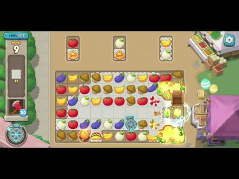 We Bare Bears Match3 Repairs Level 1213 - No Boosters