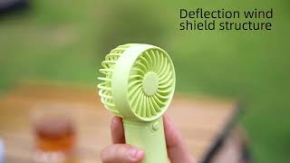 Portable Rechargeable Mini Fan | Candy Colors | Stay Cool Anywhere