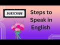 how to speak English confidently and fluently#englishforbeginners #englishtricks