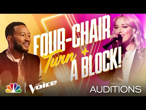 Everyone Wants Cami Clune After She Sings Bon Iver's "Skinny Love" - The Voice Blind Auditions 2020