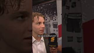 &quot;Why are you touching me man?&quot; 😂 - Patrick Kane