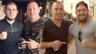 Сен-Пьер готов к бою с Хабибом или Конором, Кевин Ли хочет реванш, Тилл и Перри провели спарринг