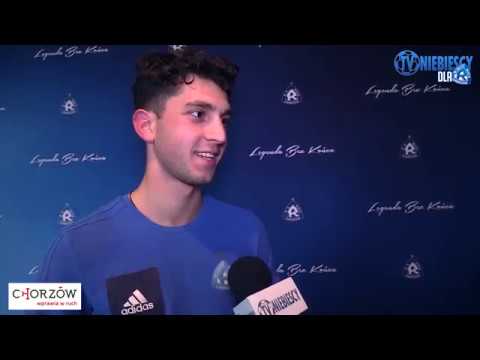 Giorgi Tsuleiskiri po sparingu Ruch 3-1 Gwarek Ornontowice (07.12.2019 r.)