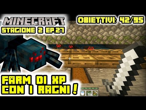 Minecraft - FARM DI XP con i RAGNI! - Android - (Salvo Pimpo's)