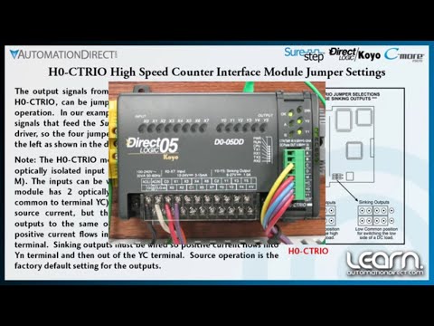 DirectLOGIC Motion Control: Module Jumper Settings (Part 4 of 8) from AutomationDirect