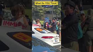 No Kings Rally  Ventura  California Blocks Traffic In 4 Directions!  #trump #news @KTLA5  #funny