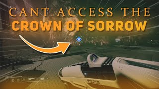 Crown Of Sorrow Bug And How To Solve It (Seasonal Focusing Quest)