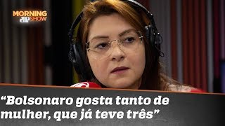 “Bolsonaro gosta tanto de mulher, que já teve três”