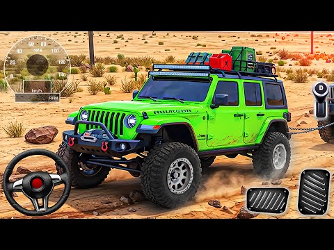 Jeep Driving Simulator offRoad - Luxury SUV 4x4 Prado Stunts - Android GamePlay