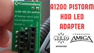 Amiga 1200 - PiStorm HDD SD Card Activity LED Adapter