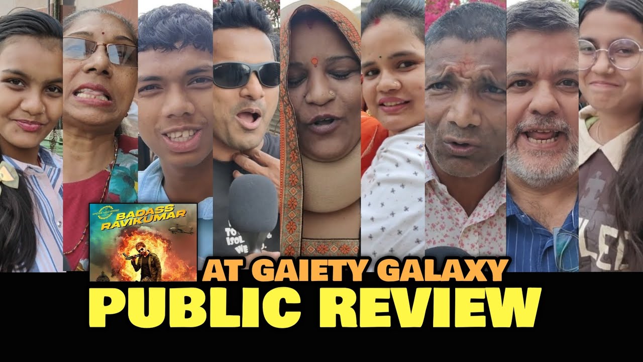 Badass Ravi Kumar PUBLIC REVIEW at Gaiety Galaxy | Himesh Reshammiya, Prabhu Deva, Johny Lever