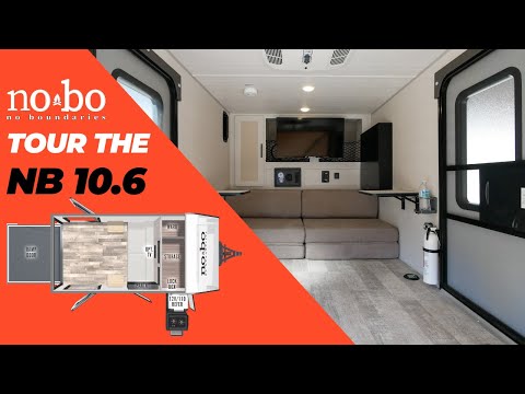 Thumbnail for Tour the 2023 No Boundaries (nobo) 10.6 Travel Trailer Video