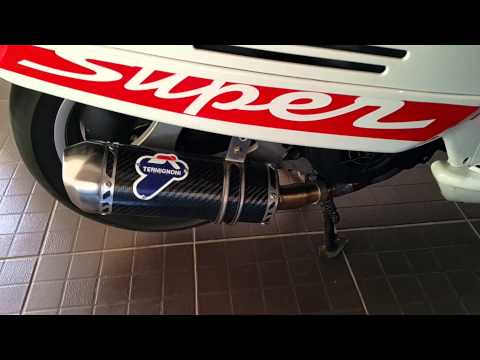 Termignoni Exhaust! Vespa GTS 150 3v,ie without DB killer