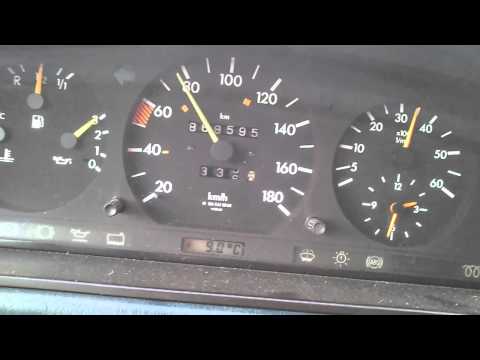 Mercedes W124 200D automat  0-120km/h,, 868000KM