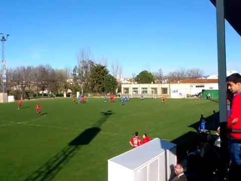 Gol del empate en el partido SP Ribereña-UC La Estrella. www.uclaestrella.es.