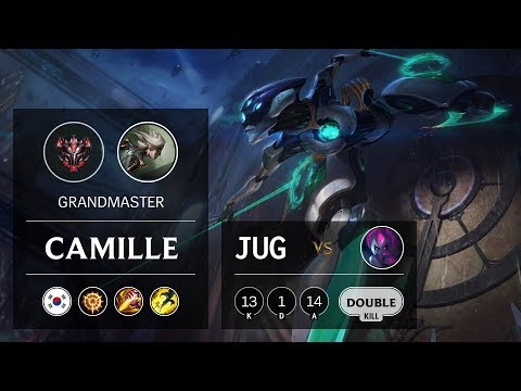 Camille Jungle vs Evelynn - KR Grandmaster Patch 9.11