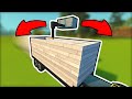 Building Trailers to TROLL our Friends in a Transport Truck Challenge!