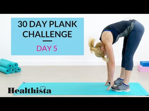 30 Day plank challenge | Day 5
