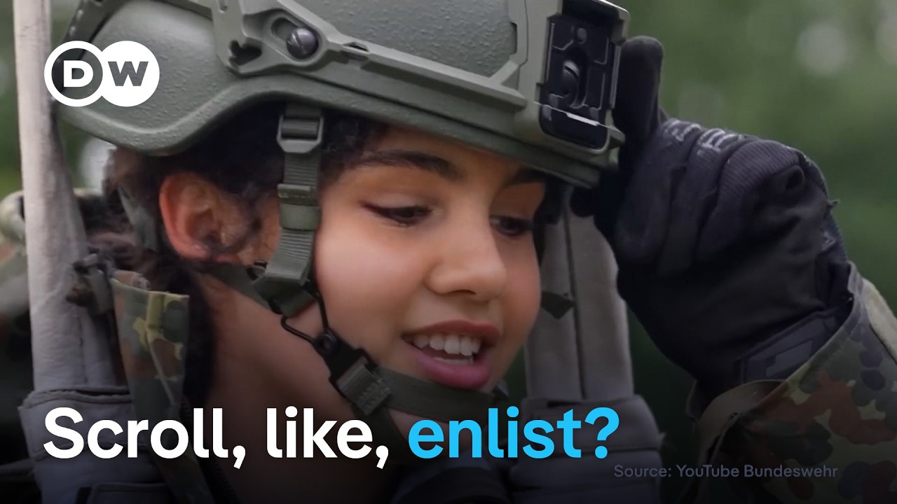 How Germany's Military tries to rebrand itself with viral video clips to beef up enlistments