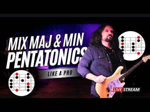Mix Major & Minor Pentatonics Like A PRO!