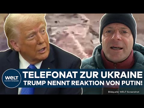 KRIEG IN UKRAINE: Paukenschlag! Trump erklärt Reaktion von Putin beim Telefonat