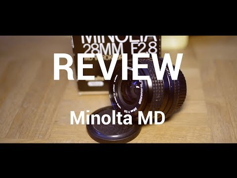 Review Minolta MD W ROKKOR f2.8 28mm