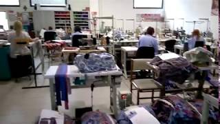 Фабрика в г. Комо (Италия), где печатают высочайшего качества шелковые платки от Loorfashion!