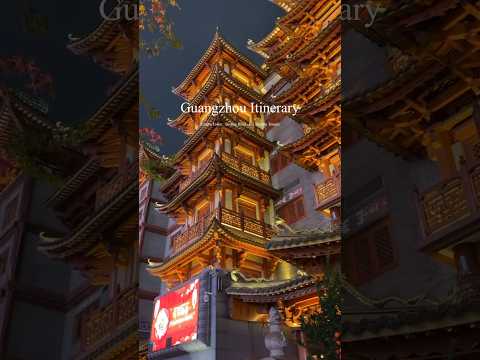 Guangzhou Itinerary for your next trip #shorts #travel #china #guangzhou #bigbuddha #visitchina