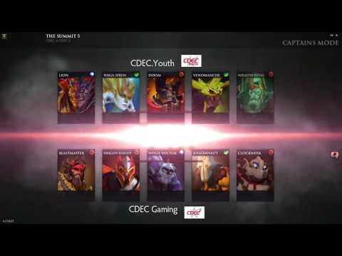 CDEC vs CDEC.Youth Game 1 - The Summit 5 China - Xyclopzz