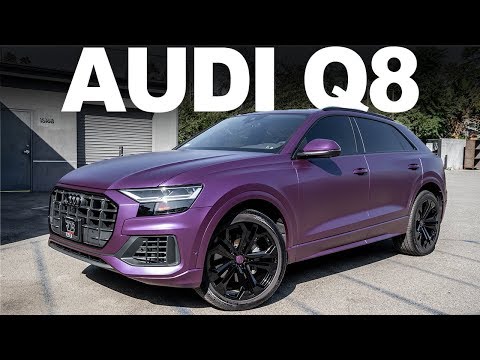 CUSTOM PURPLE AUDI Q8 LOOKS STUNNING, THE AMG E63S IS VERY FAST Video