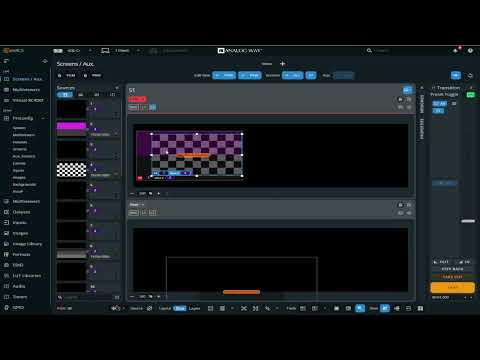 Analog Way Aquilon Tutorial LivePremiere Multiple output screen