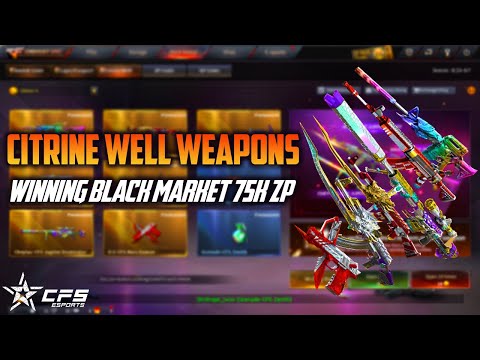 Crossfire West | NEW Special Citrine Well - Spending 75k ZP - CFS Weapons | 23-08-2024