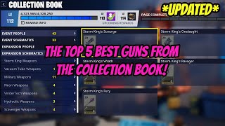 The TOP 5 BEST GUNS From The Collection Book (2023) Fortnite STW