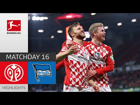 1. FSV Mainz 05 - Hertha Berlin 4-0 | Highlights | Matchday 16 – Bundesliga 2021/22