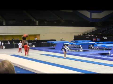 2014 Alexandr Romakhov  KAZ Finals pass 1718 Mens Tumbling World Age Group Champs USA
