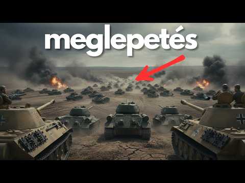 A német katonák könnyű győzelmet vártak Kurszknál, majd 3000 szovjet tank jelent meg