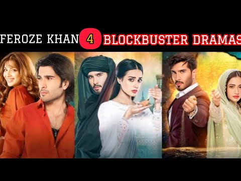 Feroze Khan Top 4 Blockbuster Dramas || Feroze Khan Best Drama Ever || Bhailogreview5