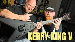 Video thumbnail for Thrash Metal Guitar - Dean KERRY KING V Black Satin (Demo with Brad Mader) by Jason Stallworth