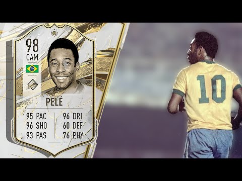 98 PRIME ICON PELE PLAYER REVIEW FIFA 23