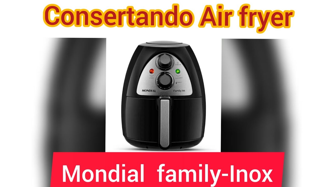 Watch Now Fritadeira AIR FRYER MONDIAL FAMILY INOX NĂO LIGA, nĂŁo funciona. SAIBA COMO CONSERTAR!!! Fritadeira AIR FRYER MONDIAL FAMILY INOX NĂO LIGA, nĂŁo funciona. SAIBA COMO CONSERTAR!!!