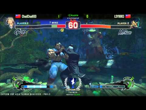 SSF4AE ChadChad100 vs LSY9983 - CAPCOM-Cup Asia Taiwan Qualifiers