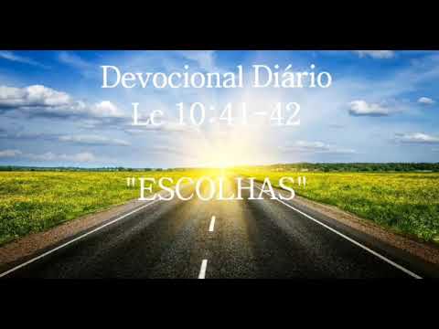 Devocional Diário - ESCOLHAS