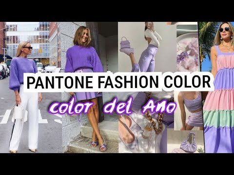 Spring-Summer 2022 COLOR TRENDS|Very Peri Color trends*|pantone Color 2022-MIFashion