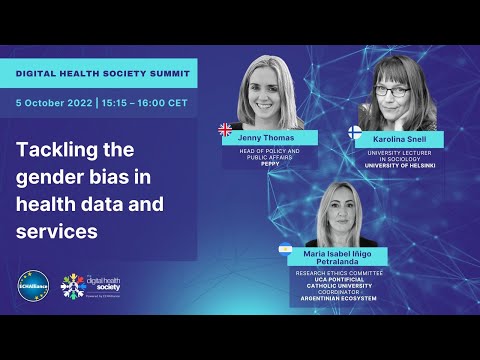 Tackling the gender bias in health data and services | DHSS22 5Oct