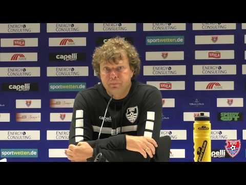 Pressekonferenz des KFC Uerdingen 05 gegen SV Meppen 1912