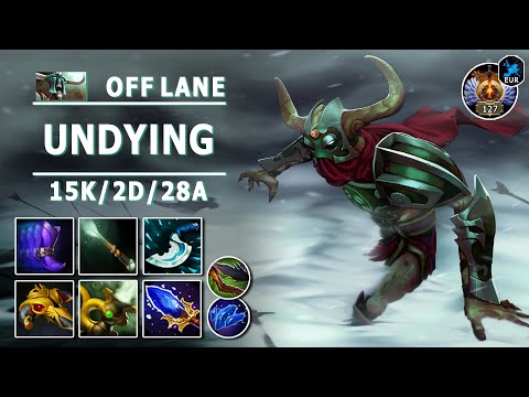 Undying Off Lane | 7.31 | Great Win Rate Hero | Dota 2 Immortal Gameplay