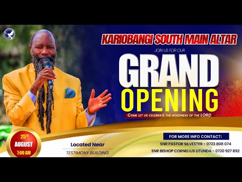 KARIOBANGI SOUTH ALTAR GRAND OPENING